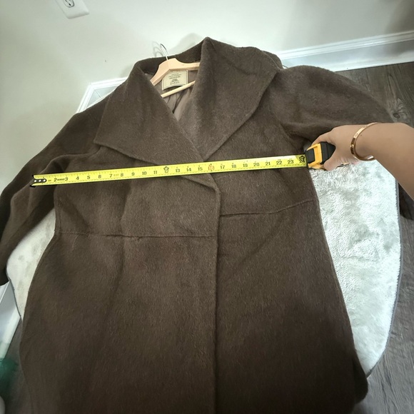 Brown Wool Coat - Picture 6 of 12